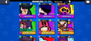 Conta De Brawl Stars 25K De Troféu🏆 76 Brawlers