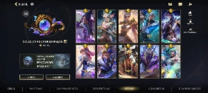 Continha de wild com 105 de vitrine 70 heróis full skins e-m - League of Legends: Wild Rift LOL WR