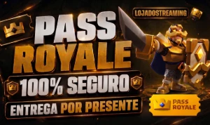 Pass Royale Com Desconto (Entrega Por Presente) - Clash Royale
