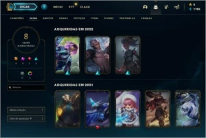 CONTA DIAMANTE PROMOÇÃO - League of Legends LOL