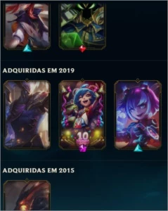 Conta Gold 2 - League of Legends LOL