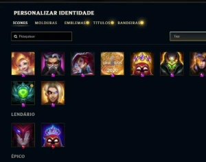 Conta De Lol (+350 Skin, +250 Cromas E Todos Os Campeões) - League of Legends