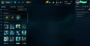 Conta De Lol (+350 Skin, +250 Cromas E Todos Os Campeões) - League of Legends