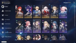 Honkai Star Rail - Seele + Himeko + Gepard + Clara + Yanqing - Outros