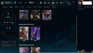 Vendo conta lol Diamante 4 - League of Legends