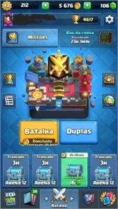 Conta Clash Royale nível 13