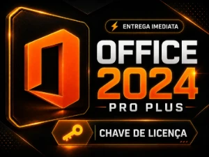 Office 2024 Pro Plus Completo Original - Entrega Automatica - Softwares e Licenças