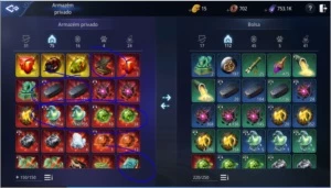 GUERREIRO 122K - SERVER SA - LVL 87 - 90% - MIR4