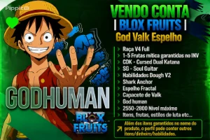 Conta | Blox Fluits | God Valk Espelho - Roblox
