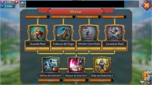 Conta 91m de Poder, 900k+ de Tropas T3 - Lords Mobile