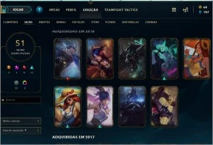 Conta Gold 4 - League of Legends LOL