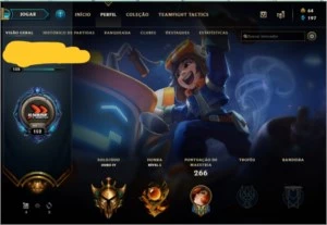 Conta Gold 4 - League of Legends LOL