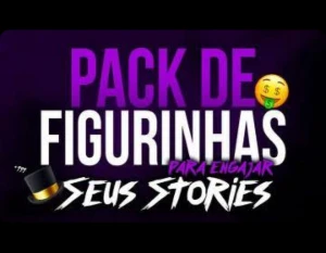 Pack Figurinhas Storys 🔥 - Social Media