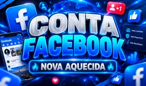 CONTA FACEBOOK NOVA AQUECIDA - CONTAS / PERFIL FACEBOOK - Redes Sociais