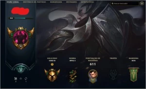 CONTA LOL COM TDS OS CHAMPS - League of Legends