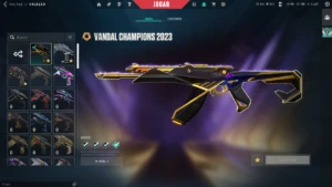 Conta Valorant Pacote Champions 2023 e Pacote Ignite Fan