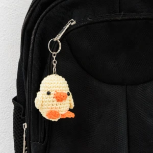Chaveiro mini pato — Cor Sortida - Artesanato e Personalizados