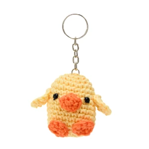 Chaveiro mini pato — Cor Sortida - Artesanato e Personalizados