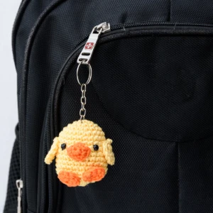 Chaveiro mini pato — Cor Sortida - Artesanato e Personalizados