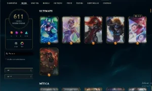 Conta De Lol Nivel 451 - Full Champ - 600 + Skins - League of Legends