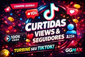 Seguidores Brasileiros Tiktok-Barato-Sem Queda - Redes Sociais