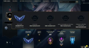 Conta League of Legends Diamante 4 LOL