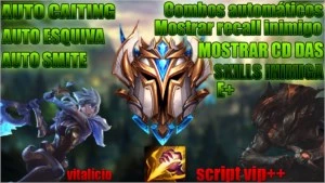 Script League of Legends INDETECTÁVEL (todas versões) LOL