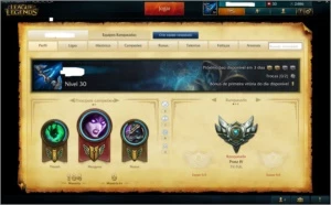 Conta Prata 4 Primeira sision ganhando de 28 a 30 pontos - League of Legends LOL