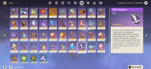 🟢Genshin Impact com quase todos os personagens do jogo 82x✨