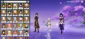 🟢Genshin Impact com quase todos os personagens do jogo 82x✨