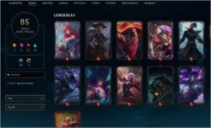 Conta de LOL DIAMANTE 3 - League of Legends