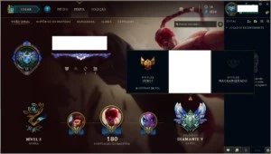 Conta Diamante 5 , 47 Campeões - 21 Skins - League of Legends LOL