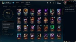 Conta diamante IV 59 skins - League of Legends LOL