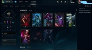 Conta diamante IV 59 skins - League of Legends LOL