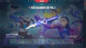 Conta valorant com skins de todas as armas