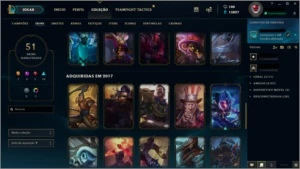 Conta League Of Legends Platina III LOL