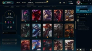 Conta League Of Legends Platina III LOL