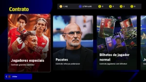 conta de pc, pack do messi e com tecnico impeto xaby alonsoe - eFootball PES