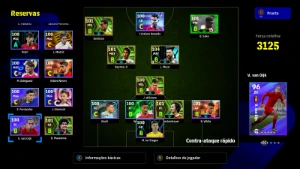 conta de pc, pack do messi e com tecnico impeto xaby alonsoe - eFootball PES