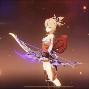 Ar56. Yoimiya + agitação, Raiden, kokomi, zhongli e muito + - Genshin Impact