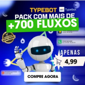 700 Fluxos Typebot Vários Nichos