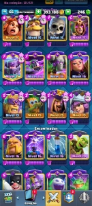 Conta clash royale nv 67