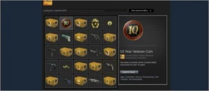 Conta Steam 14 anos+ Prime + Rank Supremo + Medalha 10 anos