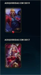 conta no lol unranked baratinha - League of Legends