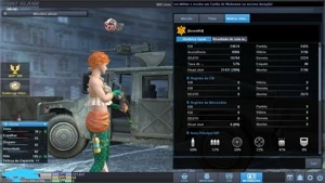 Vendo Conta de Point Blank Tenente Coronel 3 PB