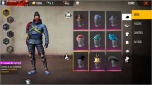 CONTA FREE FIRE POUCO GEMADA