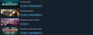 STEAM COM 30 JOGOS, METRO 2033 E LITTLE NIGHTMARES
