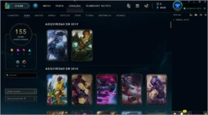 CONTA DE LOL PLATINA 2, EX DIAMANTE - League of Legends