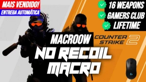 MACRO CS2 Counter Strike  -MOUSES LOGITECH -100% Safe