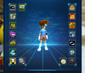 Conta Mid/End Omegamon Ladmo - Digimon Masters Online